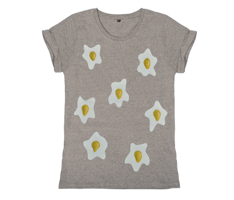 Splat Egg Print T-Shirt