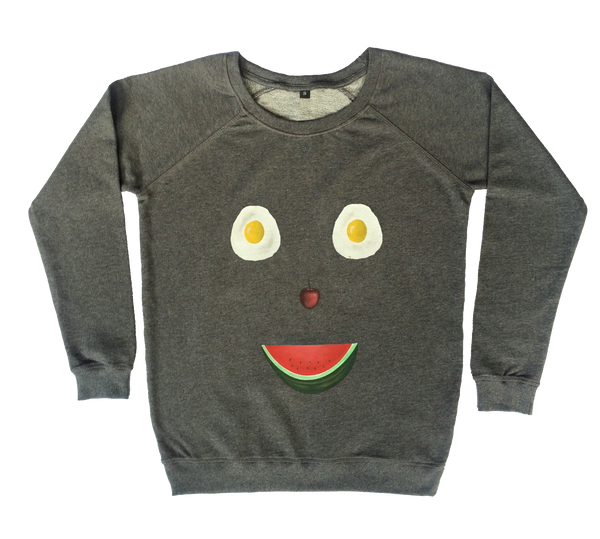 Happy Fruity Demon Sweatshirt - Made to Order